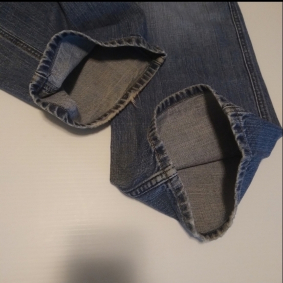 Vintage Silver Tab Levi's Sz 36 Knee patch y2k - Picture 6 of 14